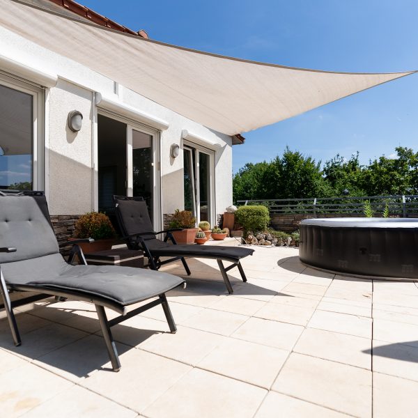 Große Dachterrasse