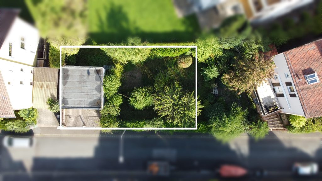Draufsicht Grundstück