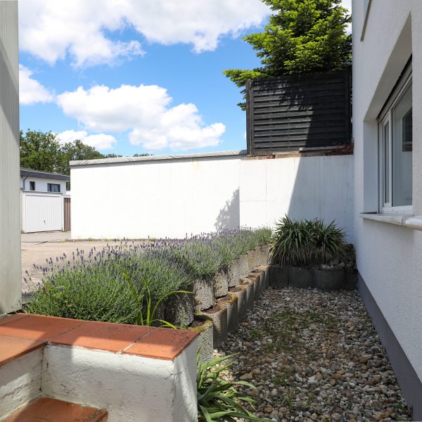 Eingang durch Wintergarten