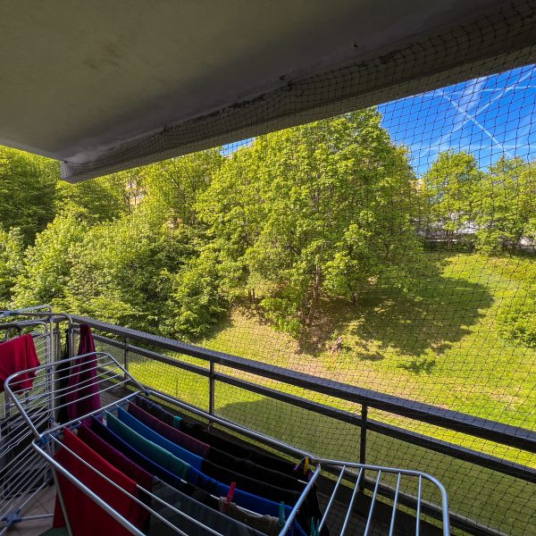 Balkon mit West-Ausrichtung