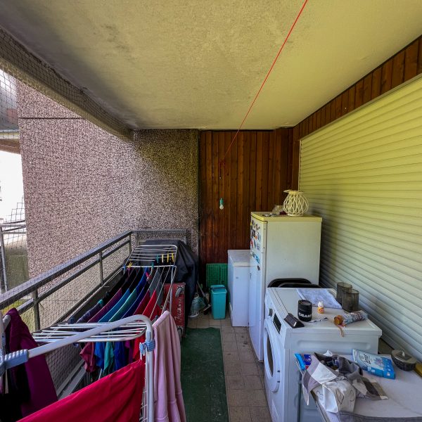 Balkon mit West-Ausrichtung