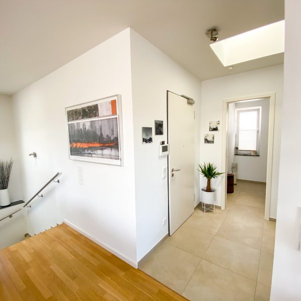 Einladender Eingangsbereich obere Etage