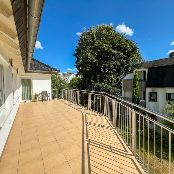 Großzügiger Balkon