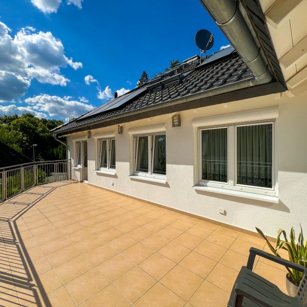 Großzügiger Balkon