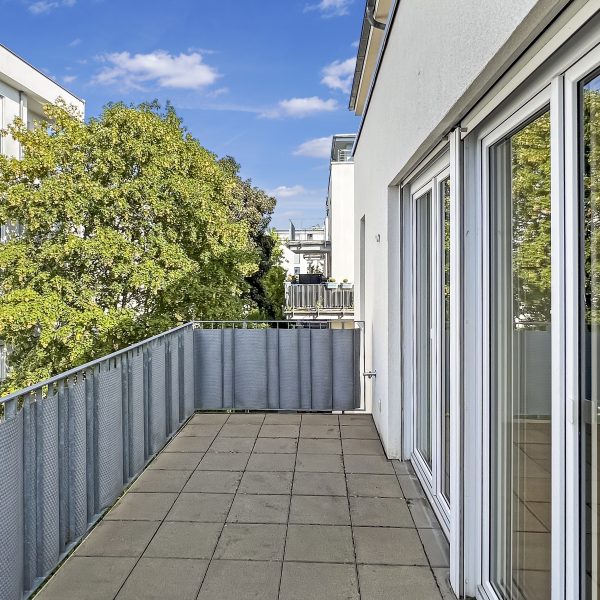 Balkon untere Etage