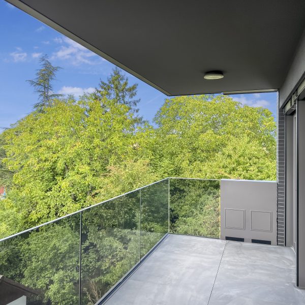 Balkon mit Südwest-Ausrichtung