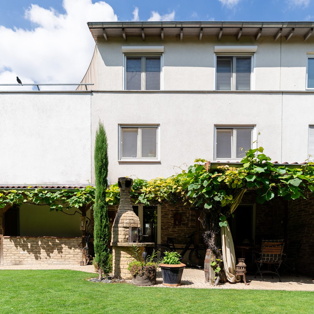 Großzügiger Garten